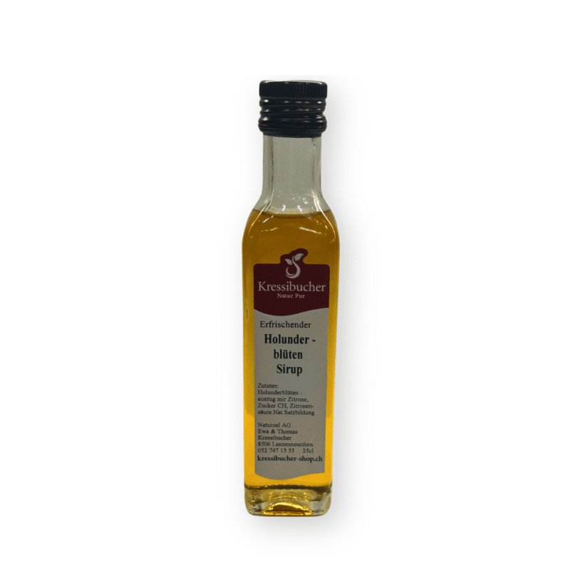 Holunderblütensirup